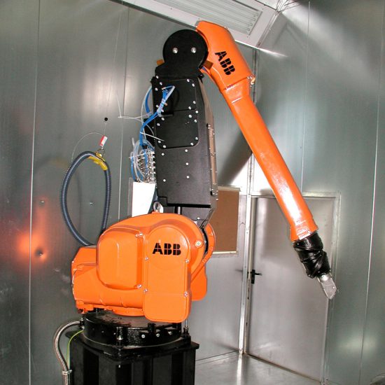 Roboter prozessgesteuerte Systeme Vollautomatische Beschichtung Lackersorgungsanlagen