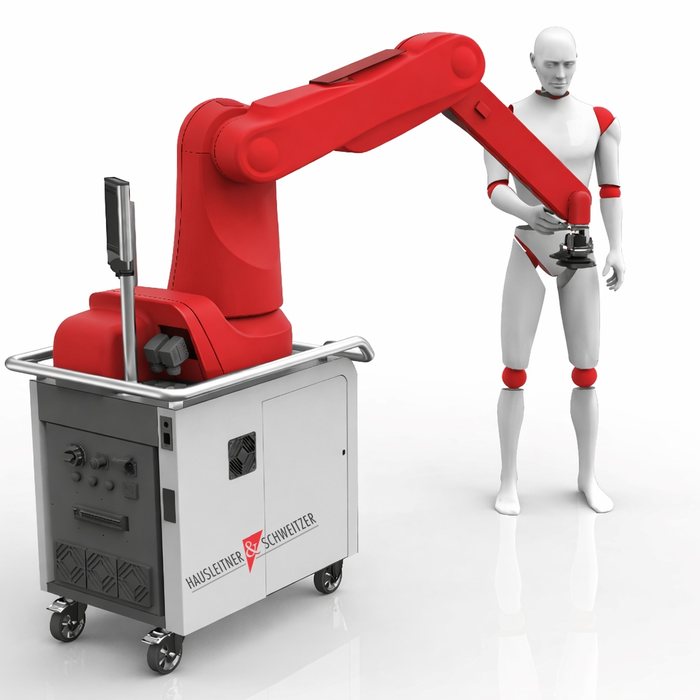 Schleif-CoBot als flexible Roboterlösung für automatisierte Schleifarbeiten